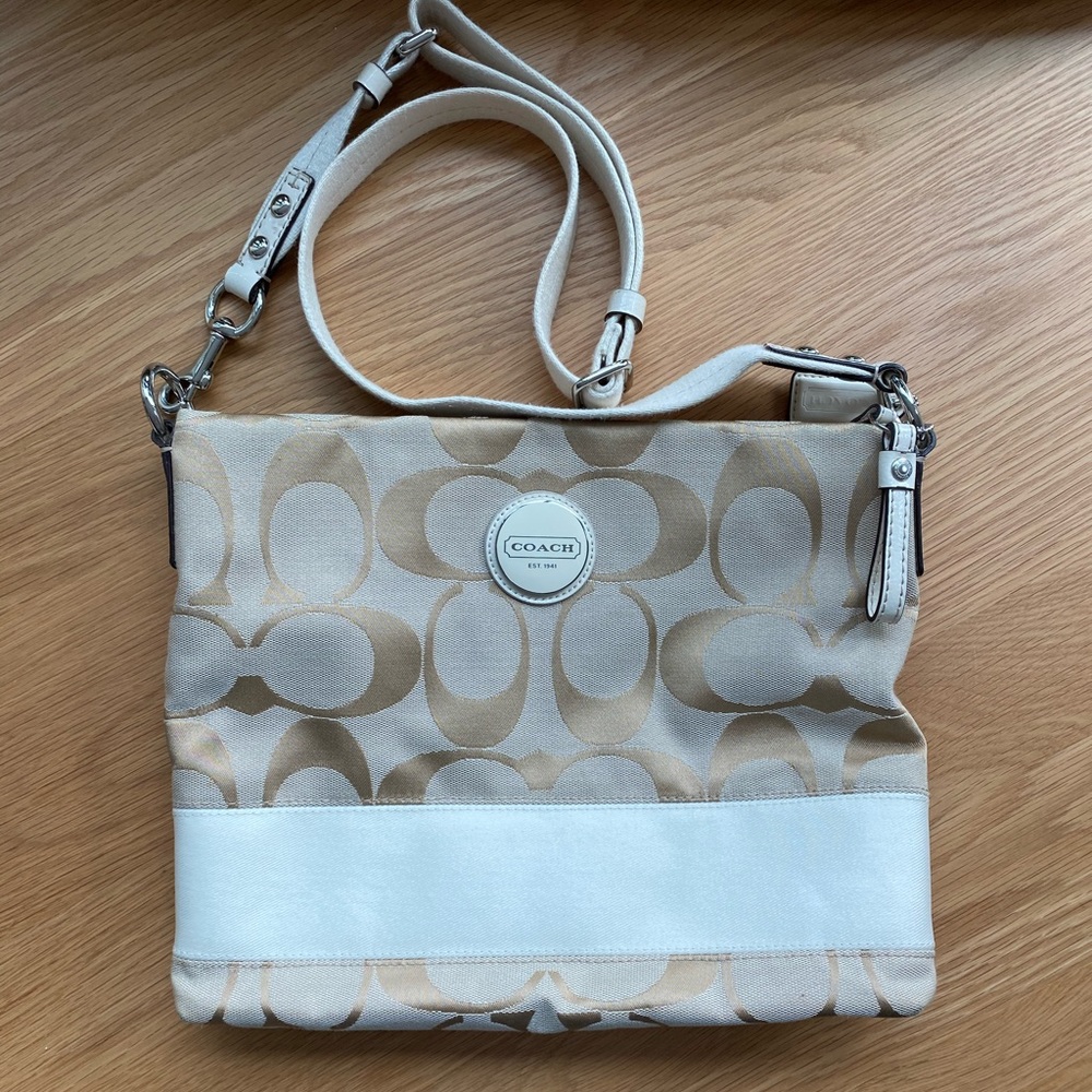 COACH messenger crossbody bag